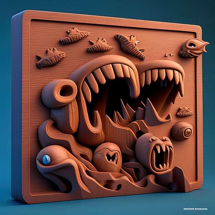 3D model Worms Rumble game (STL)